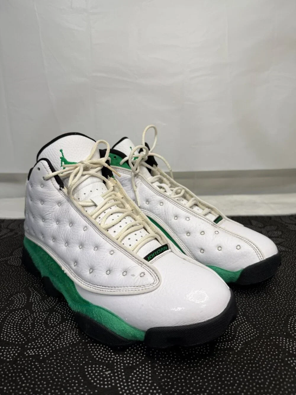 Nike Air Jordan 13 Retro White/Lucky Green 2020 DB6537-113 Men's Size 9.5